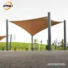 Pavilhão de Estrutura de Membrana de PTFE de PVC Grande Toldo de Hotel ao Ar Livre Pavilhão de Membrana Têxtil Tencionada em Forma de Sela Área Cênica