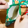 Bolsa para Monedas de Navidad Estudiante Mini Portátil Bolsa para Monedas Almacenamiento de Auriculares Regalo de Navidad Recompensa Monedero Infantil