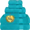 Juego de Toallas Gruesas de Algodón Puro de Venta Caliente Transfronterizo, Empaquetable al Vacío, con Etiquetado de Código, Suave, Absorbente, Toalla de Baño para Hombre Multicolor