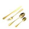 Amazon Transfronterizo 1010 Acero Inoxidable Vajilla Restaurante Occidental Cuchillo para Bistec Cuchara Tenedor Cuchara de Postre Cucharilla de Té Pequeña Vajilla de Hotel