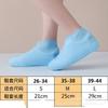 Funda de silicona para zapatos, impermeable, para exteriores, resistente a la lluvia, gruesa, antideslizante, resistente al desgaste, para botas de lluvia para hombres y mujeres, funda para pies de lluvia