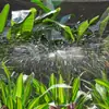 Boquilla rotatoria sin obstrucciones boquilla plástica refractiva para riego de invernadero jardín, montada en el suelo, riego por goteo de microaspersión invertida