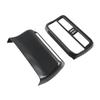 Adequado para 23 Toyota Land Cruiser LC300 moldura de saída de ar do escapamento traseiro patch de saída de ar condicionado
