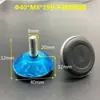 Patas de Soporte para Muebles Ajustables con Tornillo M8, Pies Ajustables para Suelo, Almohadillas para Patas de Mesa, Pies con Ajuste de Altura, Pies Antideslizantes para Estanterías