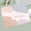 Mouse Pad tamaño pequeño Color Morandi de alto sentido para niñas Escritorio de oficina Computadora Escritorio Pad para laptop Teclado Pad