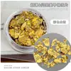 Fragmentos de Papel Dourado para Nail Art Joias Popular Transfronteiriça Vermelho Azul Verde Flor Dourada Laser Dourado e Prateado Material de Lantejoula Folha Atacado