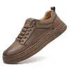 Zapatos Mocasines Estilo Nuevo Primavera y Otoño 2026 Zapatos de Hombre Transfronterizos Suela Blanda Modernos Versátiles Diarios Casuales Zapatos de Piel Tenis de Hombre Venta al por Mayor