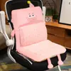 Cojín de asiento con forma de salchicha de dopamina para respaldo, diseño integrado para uso en oficina, proporciona soporte lumbar para estar sentado prolongadamente, adecuado para dormitorios y estudiantes, cojín de asiento