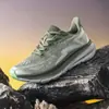 Zapatos de verano para hombre con superficie de malla, transpirables, cómodos, amortiguadores, suela blanda, zapatillas deportivas HK-9, zapatos casuales para viajar, zapatillas para correr para parejas, zapatos para mujer