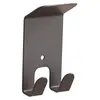 Ganchos adhesivos simples de doble garra sin clavos, metal engrosado, ganchos sin taladro, ganchos de almacenamiento autoadhesivos para puertas de baño, al por mayor