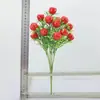 Fruta Laranja Simulada Laranja Fruta e Vegetal Anti-Real Morango Azevinho Limão Romã Buquê Fruta da Fortuna Enfeites Decorativos