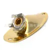 Enchufe de barco para guitarra eléctrica Jack ST enchufe de barco SQ orificio de conexión de enchufe de salida de guitarra plateado negro dorado