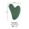Tabla Gua Sha de Obsidiana Modelo Nuevo Polvo de Jade Cristal Aventurina Uso en Casa Adelgazamiento Facial Masajeador de Belleza Lifting Facial Venta al por Mayor