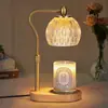 Lámpara de Cera Ajustable Modelo Nuevo, Lámpara de Aromaterapia, Quemador de Incienso de Vidrio, Lámpara de Cabeza Personalizada, Lámpara para Derretir Velas, Accesorios para Lámpara de Mesa de Dormitorio