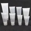 Botellas exprimibles para limpiador facial, Tubos suaves para loción, crema de manos, ungüento, Botellas de aceite para brillo, Botellas de muestra cosmética para viaje
