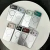 Adecuado para iPhone 18 Pro Max, funda magnética para teléfono con sensación de piel mate, cubierta protectora de ventana grande con recubrimiento de aceite para Apple 17