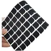 Gaxeta de Silicone Autoadesiva Preta Vedação à Prova d'Água Gaxeta de Silicone Almofada de Silicone Antiderrapante Almofada de Pé Redonda de 3mm