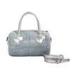 Yuezi 2026 Verano Nuevo Clásico Retro Versátil Moda Simple Gran Capacidad Bolso de Hombro Bolso Cruzado para Mujeres