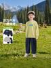 Conjunto de Ropa de Otoño para Niños Sudadera Pantalones Largos Ropa Infantil Top para Bebé Pantalones Casuales Tendencia Primavera y Otoño
