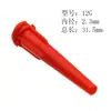 TT Aguja Oblicua Boca de Tornillo Boca Plana Antiarañazos Plástico Pegamento Aguja Boquilla Punta Pasta de Soldar Tinta Gotero Aguja Dosificadora