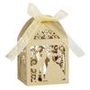 Amazon caixa de doces a laser vazada para o Dia dos Namorados caixa para embalagem de chocolate de casamento em estoque atacado