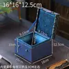 Juego de Té de Arcilla Púrpura de Lujo Caja de Regalo Cerámica Tetera de Arcilla Púrpura Caja de Almacenamiento Caja de Colección de Alta Gama para Regalar
