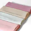 Cachecol Bolha de Chiffon Perolado Cor Sólida para Mulheres, Cachecol Longo, Cachecol à Prova de Vento e Areia, Adequado para Todas as Estações, Transfronteiriço