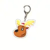 Llavero Forma Original Animal Crossing Colgante Acrílico Animal Crossing Amigos Estación de Servicio Juego Periférico Venta al por Mayor