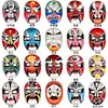 Máscara Facial de Ópera de Pekín Rap para Cara Completa Adultos y Niños Pueden Usar Tendencia Nacional Decoraciones de Ópera de Jardín de Infancia Chuanmai Taibo