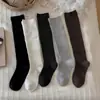 Calcetines Gruesos Blancos Retro Primavera/Otoño Calcetines hasta la Pantorrilla Estilo Miu Otoño/Invierno Calcetines Largos hasta la Rodilla Mallard Calcetines para Combinar con Botas