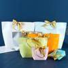 Compras no Atacado Sacolas de Presente de Papel a Granel com Laço, Papel Kraft Fundo Quadrado Alças