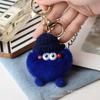 Nuevo Pelo de Conejo Rex Real Bola de Carbón Pequeña Crema Burbuja Celebridad de Internet Colgante de Bolso Lindo Muñeco de Peluche Llavero de Coche
