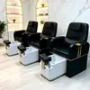 Tina de pies y silla de manicura, silla de spa con masaje para manicura, sofá especial para el cuidado de las uñas, lavapiés y mueble de salud para terapia de pies