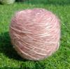 Venta al por mayor de fábrica hilo de lana de seda brillante xiangfeng mohair mezclado a mano material para traje de suéter tejido a mano DIY