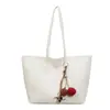 2026 Novo Outono Vintage Simples Casual Bolsa Tote Versão Coreana Nicho Feminina Bolsa de Luxo Leve para o Trabalho Bolsa de Ombro