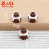 Pudín Crema Pastel de Chocolate Hecho a Mano DIY Joyería de Resina Accesorios para el Cabello Colgante Decoración Pequeños Adornos