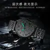 Reloj de pulsera multifuncional Chenxi para hombre, con calendario de fases lunares, resistente al agua, diseño romano, reloj de transmisión en vivo transfronteriza del fabricante para hombre