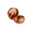 Plugue espessado para fita de cobre com furos, conexões de tubo de cobre para ar condicionado, soldagem, perfuração, tampões de vedação, tampões de tubo de cobre para equipamentos de refrigeração e aquecimento de água