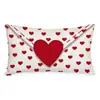 Funda de Almohada para el Día de San Valentín Transfronteriza, Decoración de Ambiente Festivo, Funda de Cojín para Sofá del Hogar, Funda de Cojín para Dormitorio con Estampado de Amor