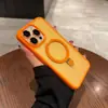 Adequado para Capa de Celular iPhone 18 Pro com Textura de Pele Fosca, Suporte, Atração Magnética, Compatível com Apple 16, Inclui Película para Lente, Capa Rígida para 17