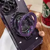 Soporte Giratorio de Giroscopio de la Fortuna Funda Universal para Teléfono Móvil Anillo Creativo de Descompresión Estéreo Cinturón Universal Multifuncional Pegatina Trasera