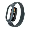 Adecuado para correa Lanis Xiaomi Mi Band 11m, Caja de metal, Correa magnética Xiaomi Mi Band 10/9/8/7
