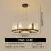 Nuevo candelabro todo de cobre estilo chino, luz estética de sala de estar estilo Dinastía Song, candelabro de esmalte de alta gama estilo chino para vestíbulos de villas y comedores