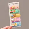 Adesivos de Flor para Cabelo Infantil, Acessórios de Cabelo para a Parte de Trás da Cabeça, Adesivos Mágicos para Bebê, Presilhas de Cabelo para Meninas, Grampos, Acessórios de Cabeça