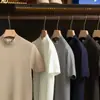 Suéter Camiseta de Gola Alta Meia Manga em Lyocell para Homens Que Pode Ser Usado em Todas as Estações, Ajuste ao Corpo para Roupas de Baixo para Primavera, Outono e Inverno com Pontos Casuais