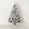 Árbol de Navidad de flocking simulación de fábrica, árbol de nieve, árbol con spray de nieve, 60 cm, 1.5 m/1.8 m, 2.1/3, blanco cremoso