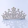 Tocado de corona para niños, corona de princesa con diamantes de imitación, peine para el cabello, regalo de cumpleaños para niña pequeña, accesorios para el cabello de bebé, peine, joyería