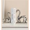 Ornamentos Modernos Simples de Cisne de Cerâmica para Casal Decorações para Casa Artesanato Criativo de Luxo Leve Presente de Casamento