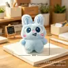 Nueva Serie de Muñecos de Peluche de Dibujos Animados Lindos para Bebé Broches y Decoraciones para Bolsos DIY