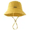 Chapéu de Sol de Verão Novo Transfronteiriço da Amazon, Chapéu de Proteção Solar, Chapéu de Pescador Estilo Hyuna, Chapéu Feminino com Aba Larga e Cordão